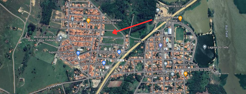 foto geral com marcação